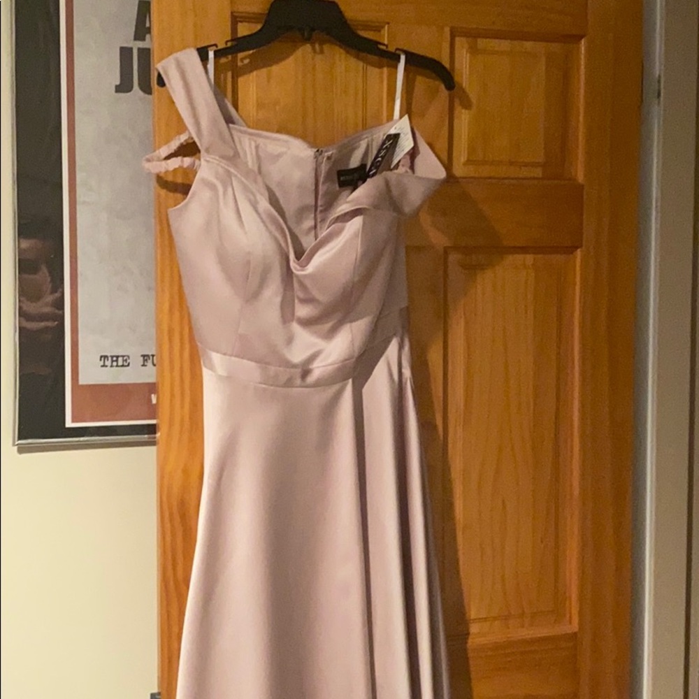 Xscape Champagne beige gown